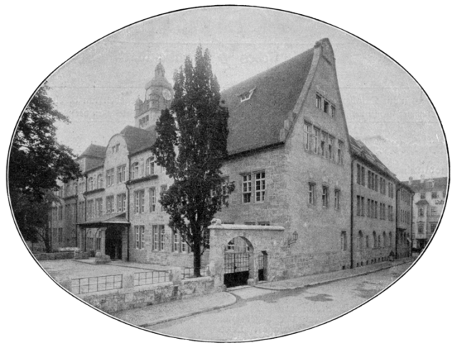 Neues Universitätsgebäude Jena 1908