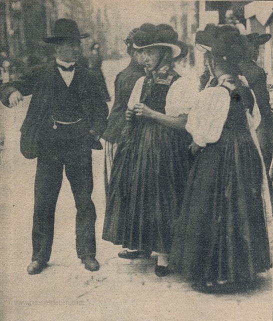 Festtage in Baden Bollenhut trifft Anzug