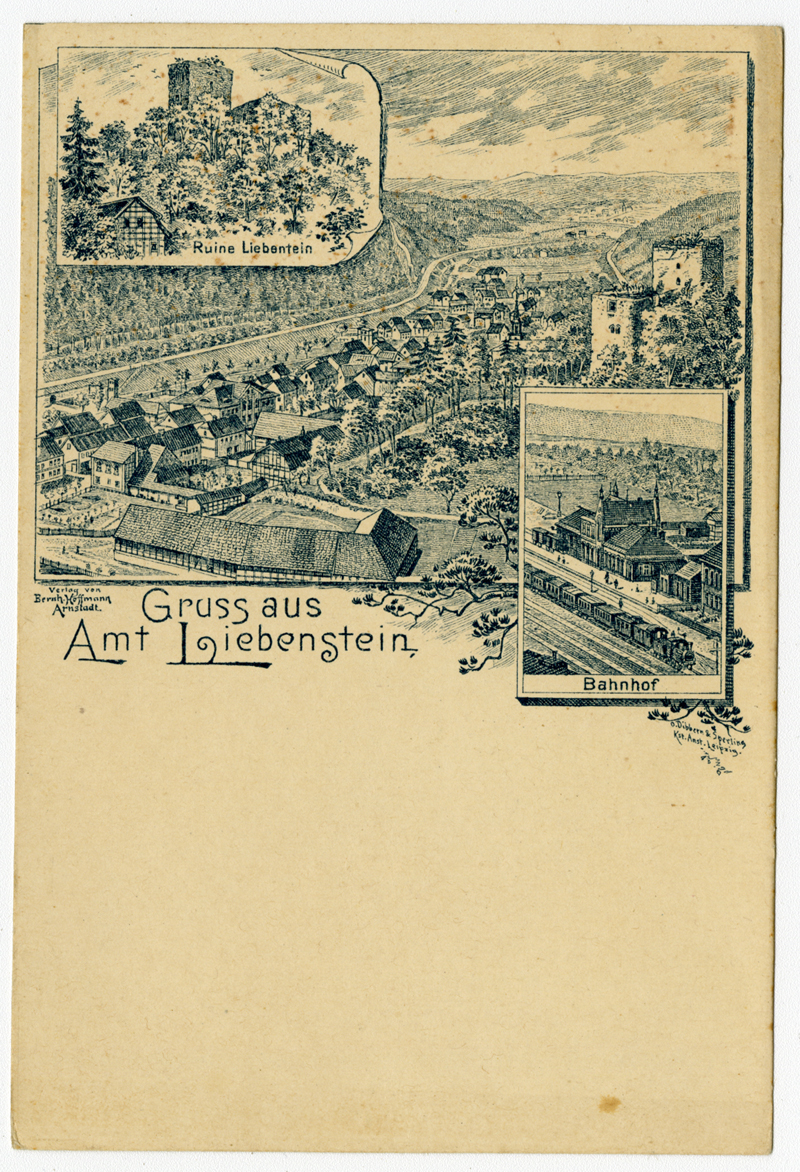 Es gab die Karten sowohl in schwarz-weiß… Es gab die Karten sowohl in schwarz-weiß…