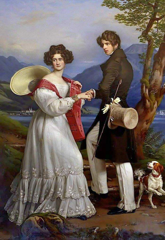 engagement_portrait_of_duke_maximilian_joseph_in_bavaria_and_princess_ludovika_of_bavaria engagement_portrait_of_duke_maximilian_joseph_in_bavaria_and_princess_ludovika_of_bavaria